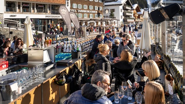 Skihütte in Lech am Arlberg
